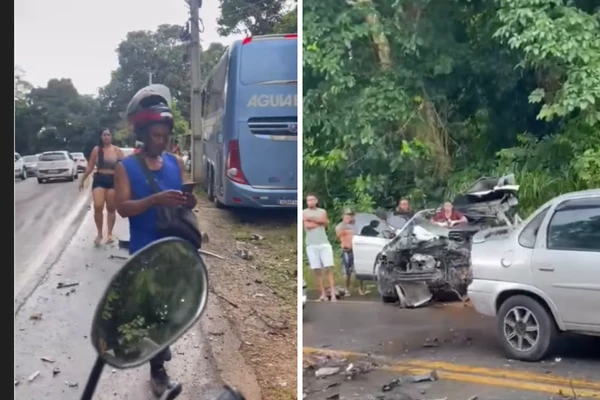 Acidente grave na BR-415 deixa um morto e três feridos em Ilhéus